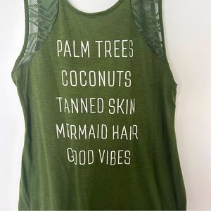 Francesca’s swim cover up tank